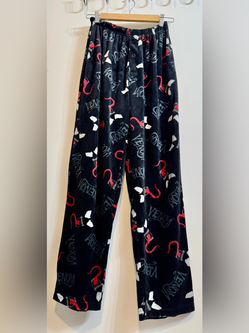 MARVEL Comics Venom Fleece Pants Boys